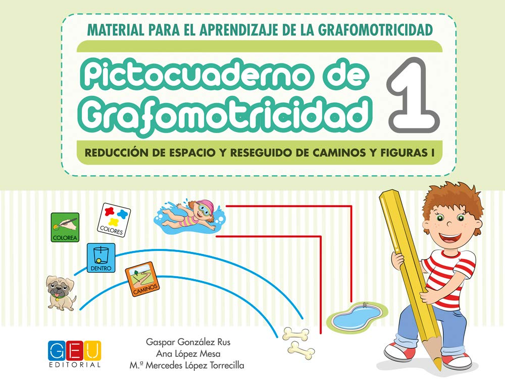 Libro: Pictocuaderno de Grafomotricidad 1