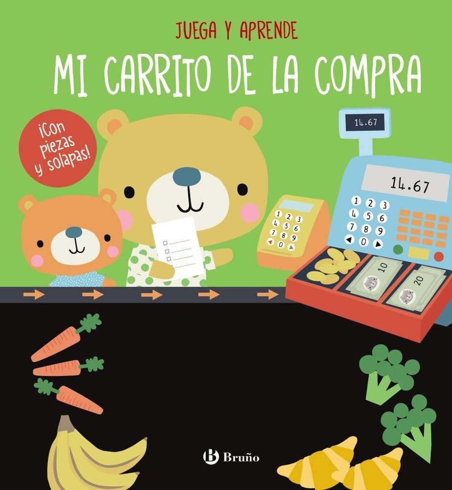 Libro: Mi carrito de la compra (Castellano - A PARTIR DE 3 AÑOS - MANIPULATIVOS (LIBROS PARA TOCAR, JUGAR Y PINTAR), POP-UPS - Otros libros)