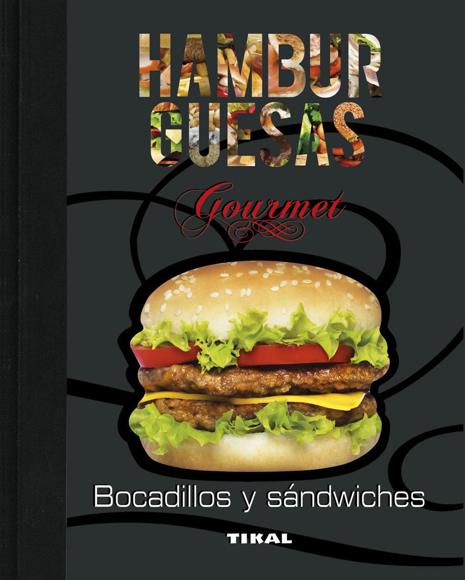 Libro: Hamburguesas, bocadillos y sándwiches