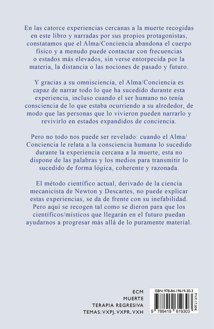 Libro: El alma en la experiencia cercana a la muerte