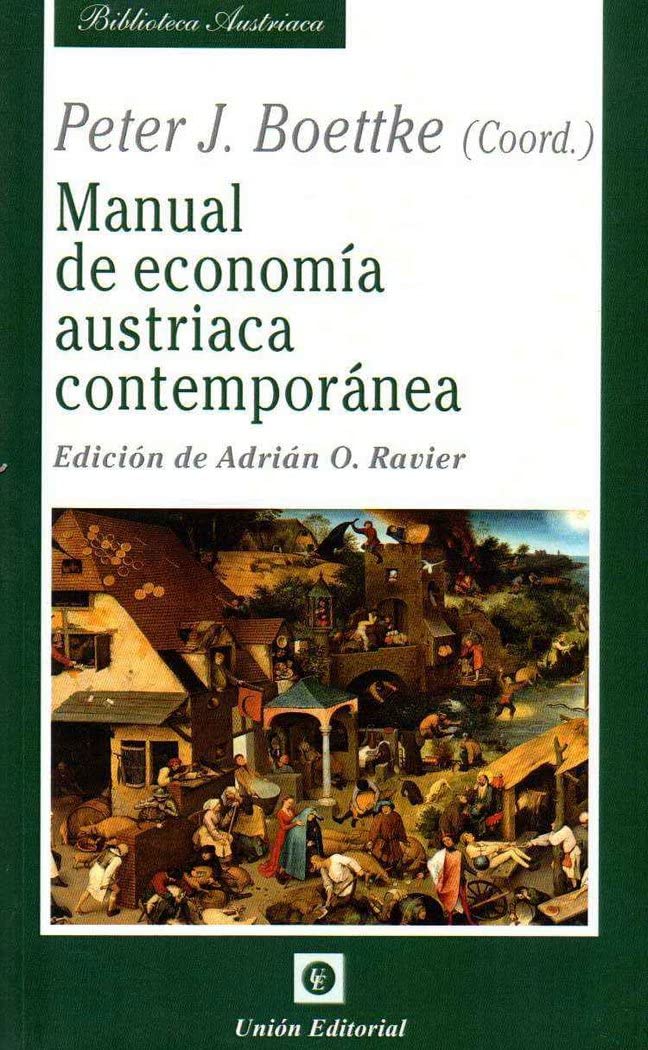 Libro: Manual de economía austriaca contemporánea