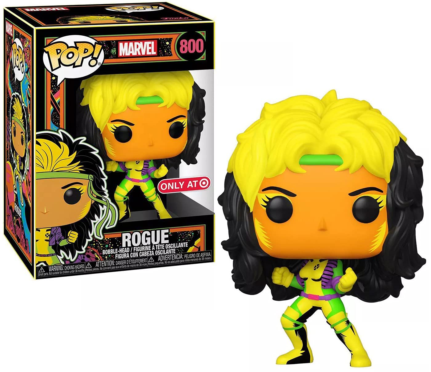 Funko Pop Marvel X-Men - Rogue Blacklight