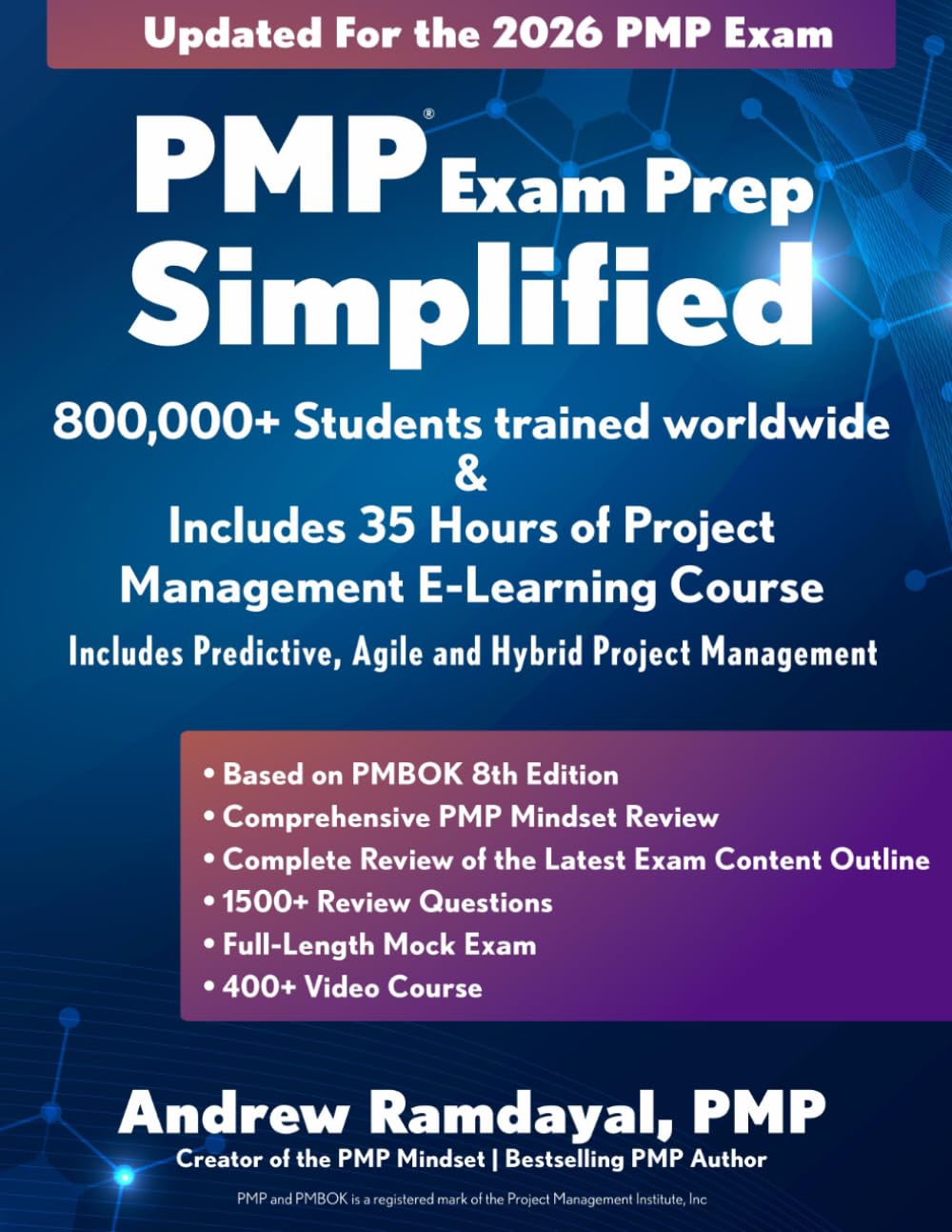 Libro: PMP Exam Prep Simplified: Covers the Current PMP Exam and Includes a 35 Hours of Project Management E-Learning Course