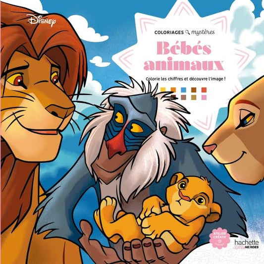 Bébés animaux: Coloriages mystères