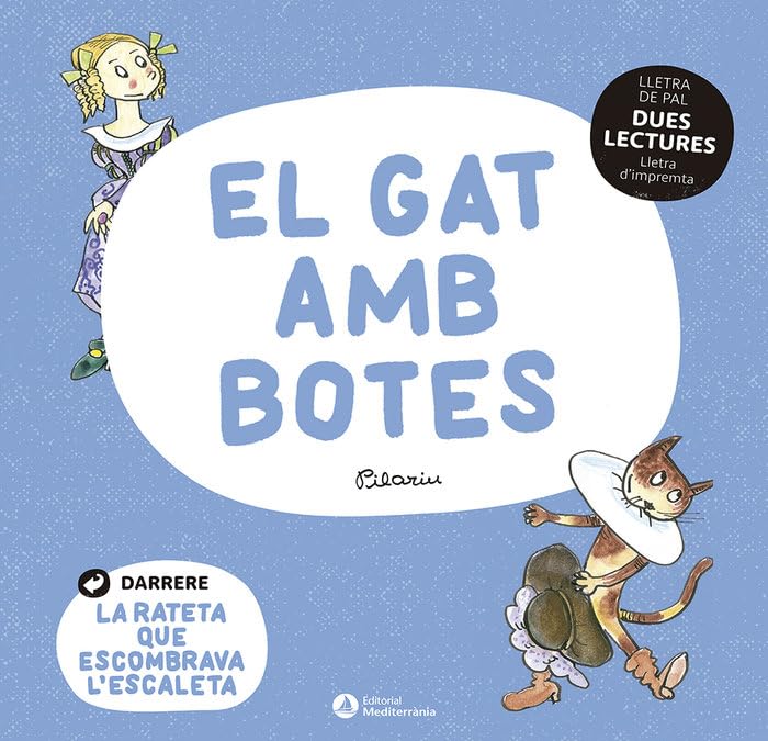 Libro: DUES LECTURES. El gat amb botes. La rateta que escombrava l'escaleta