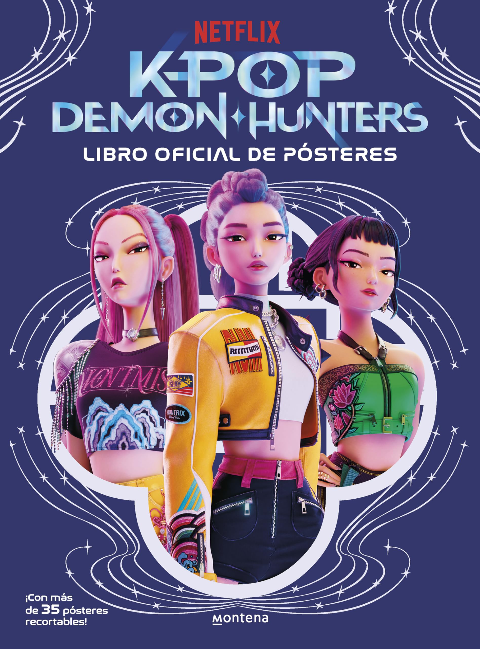 KPop Demon Hunters: Libro oficial de pósteres: Álbum de prints oficiales. Edición en español: 1 (Montena)