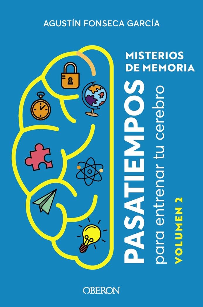 Libro: Misterios de memoria: Pasatiempos para entrenar tu cerebro. Volumen 2