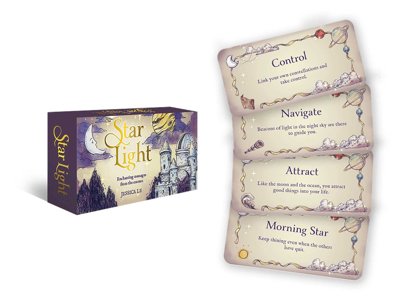 Libro: Star Light: Enchanting messages from the cosmos (Rockpool Mini Cards)