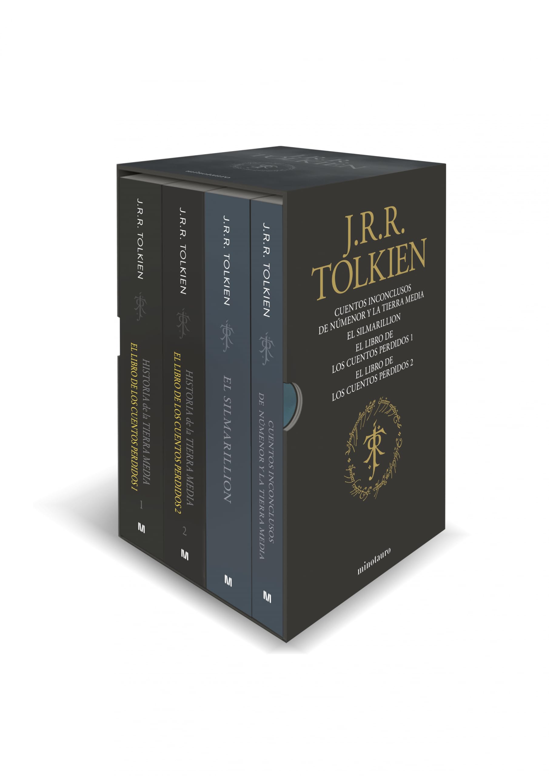 Estuche Tolkien 2 (Silmarillion, Cuentos Inconclusos, Hª Tierra Media 1 y 2) (Biblioteca J. R. R. Tolkien)