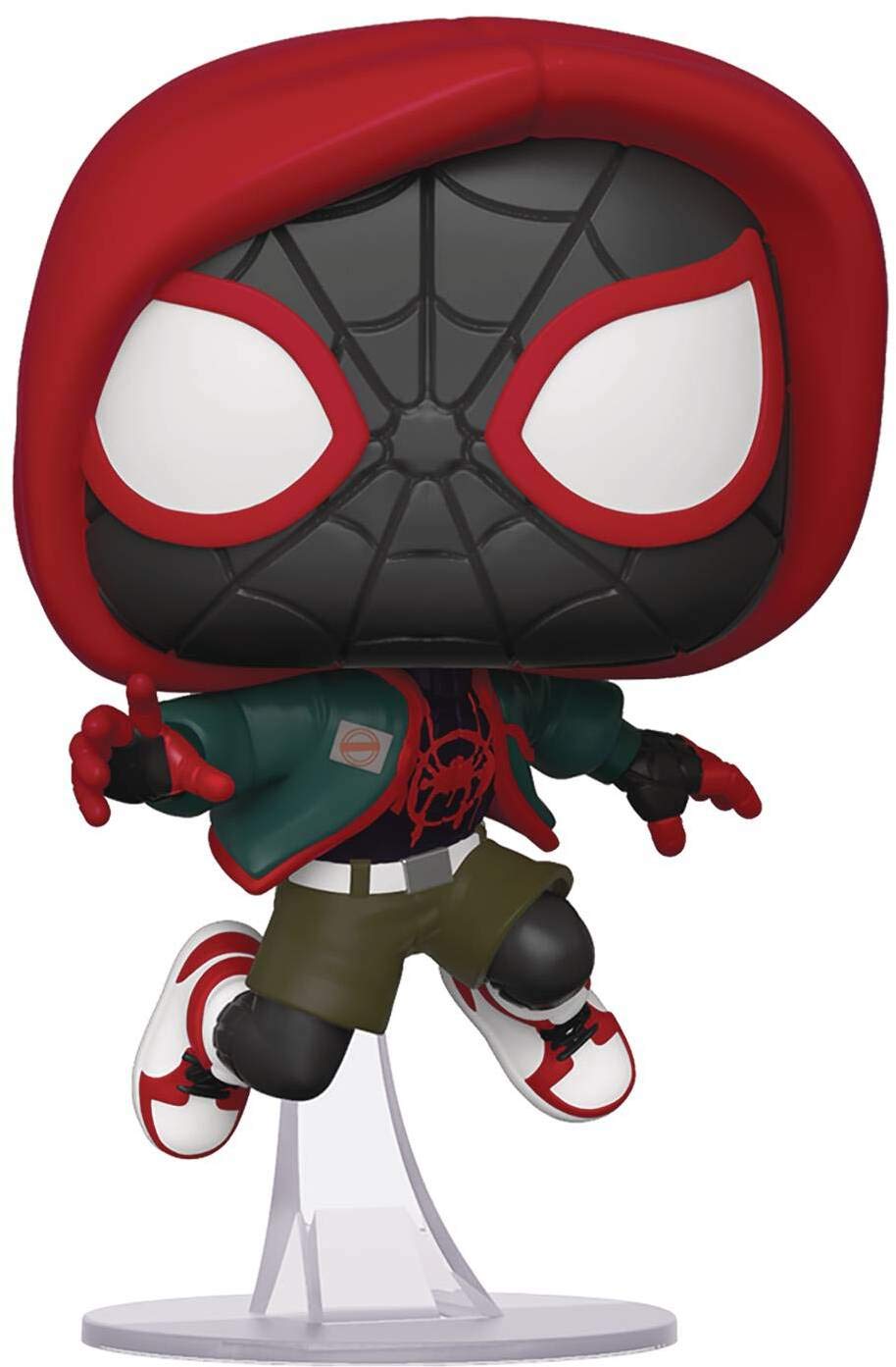 Funko Pop! Marvel: Spider-Man Into The Spiderverse: Casual Miles Morales Figura de Vinilo