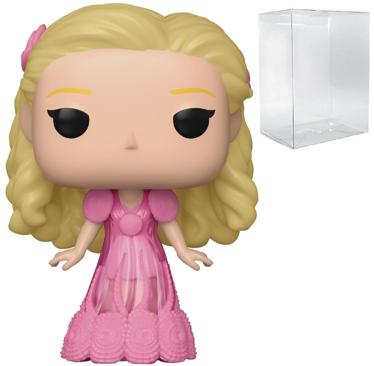 Funko Pop: POP Movies: Wicked - Glinda in Nightgown Funko Figura de Vinilo (Bundled with Compatible Box Protector Case), Multicolor, 3.75 Pulgadas