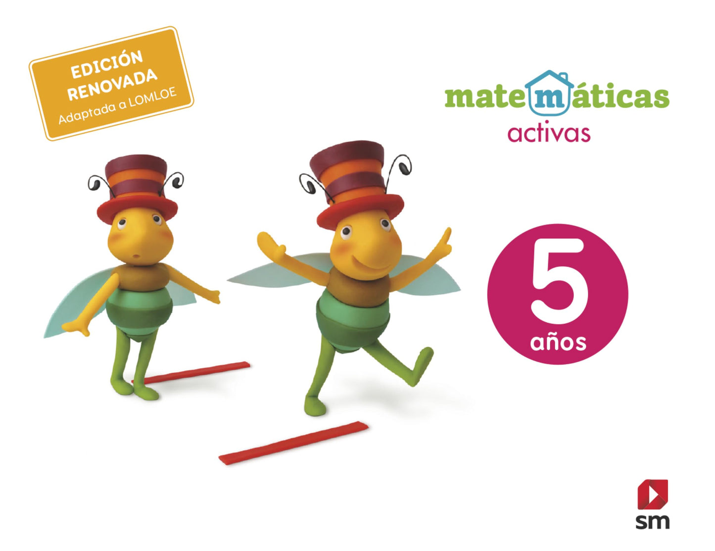 Libro: Matemáticas activas. 5 años (EDUCACION INFANTIL)