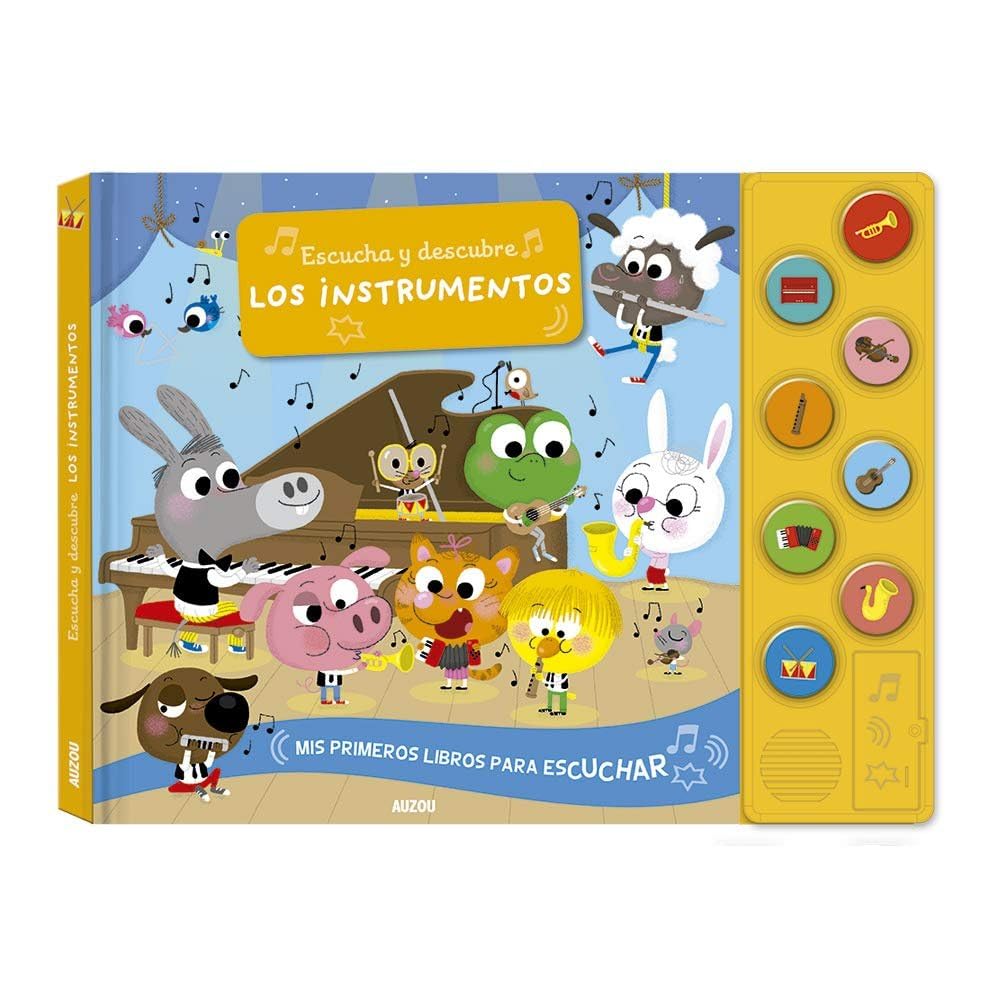 Libro: Escucha y descubre los instrumentos
