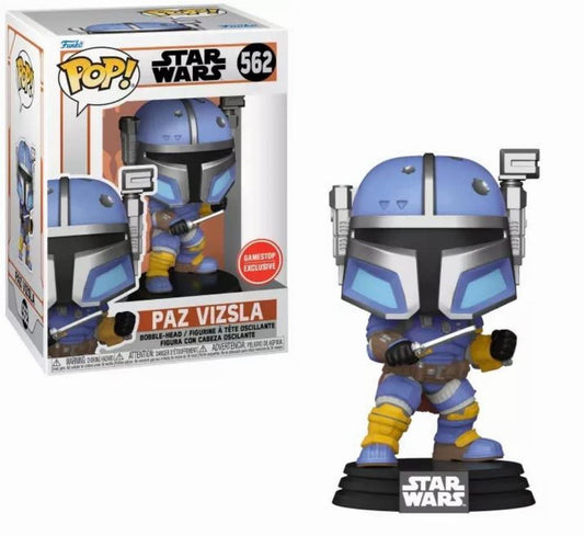Funko El Mandaloriano Paz Vizsla Pop! Figura de Vinilo