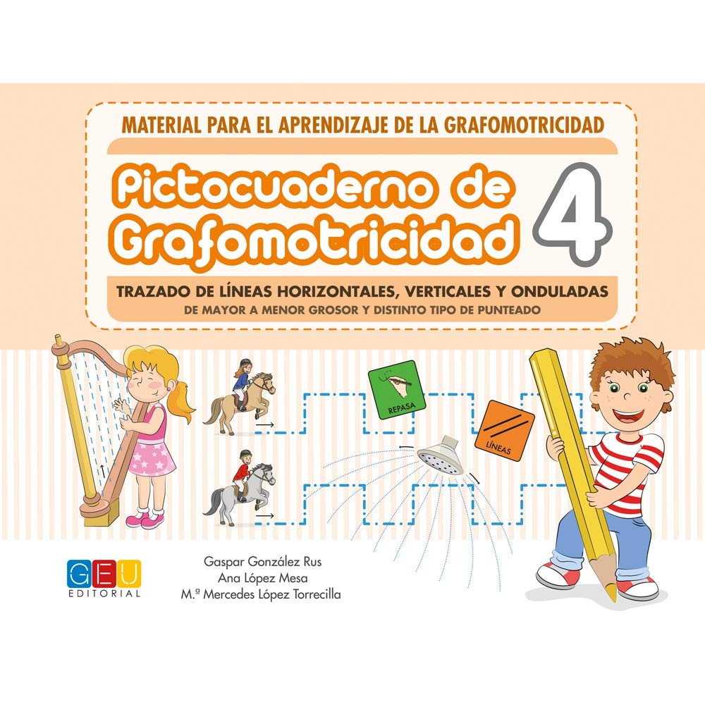 Libro: Pictocuaderno de Grafomotricidad 4