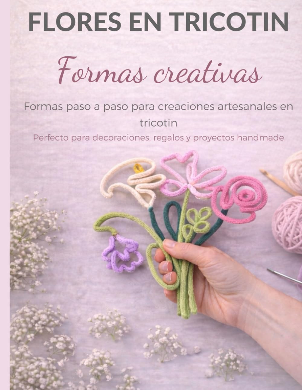 Libro: FLORES EN TRICOTIN: FLORES EN TRICOTIN
