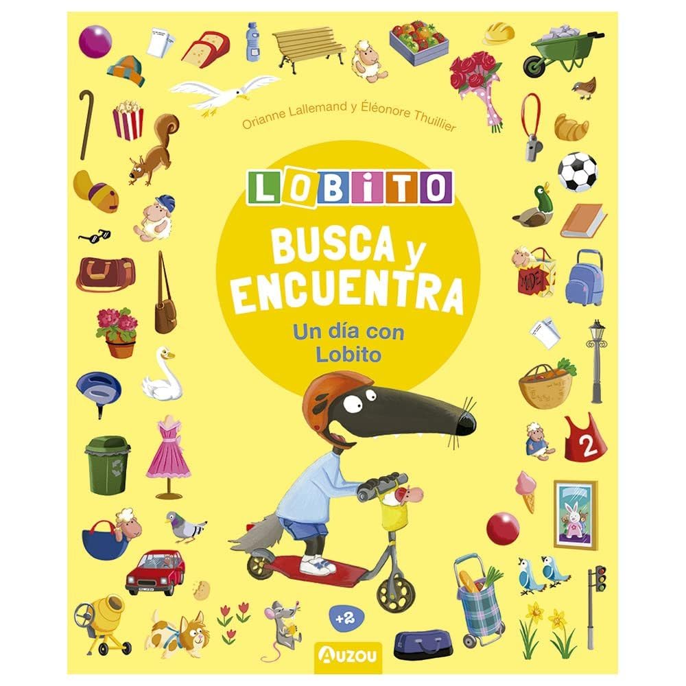 Libro: Lobito - Busca y encuentra - Un día con Lobito