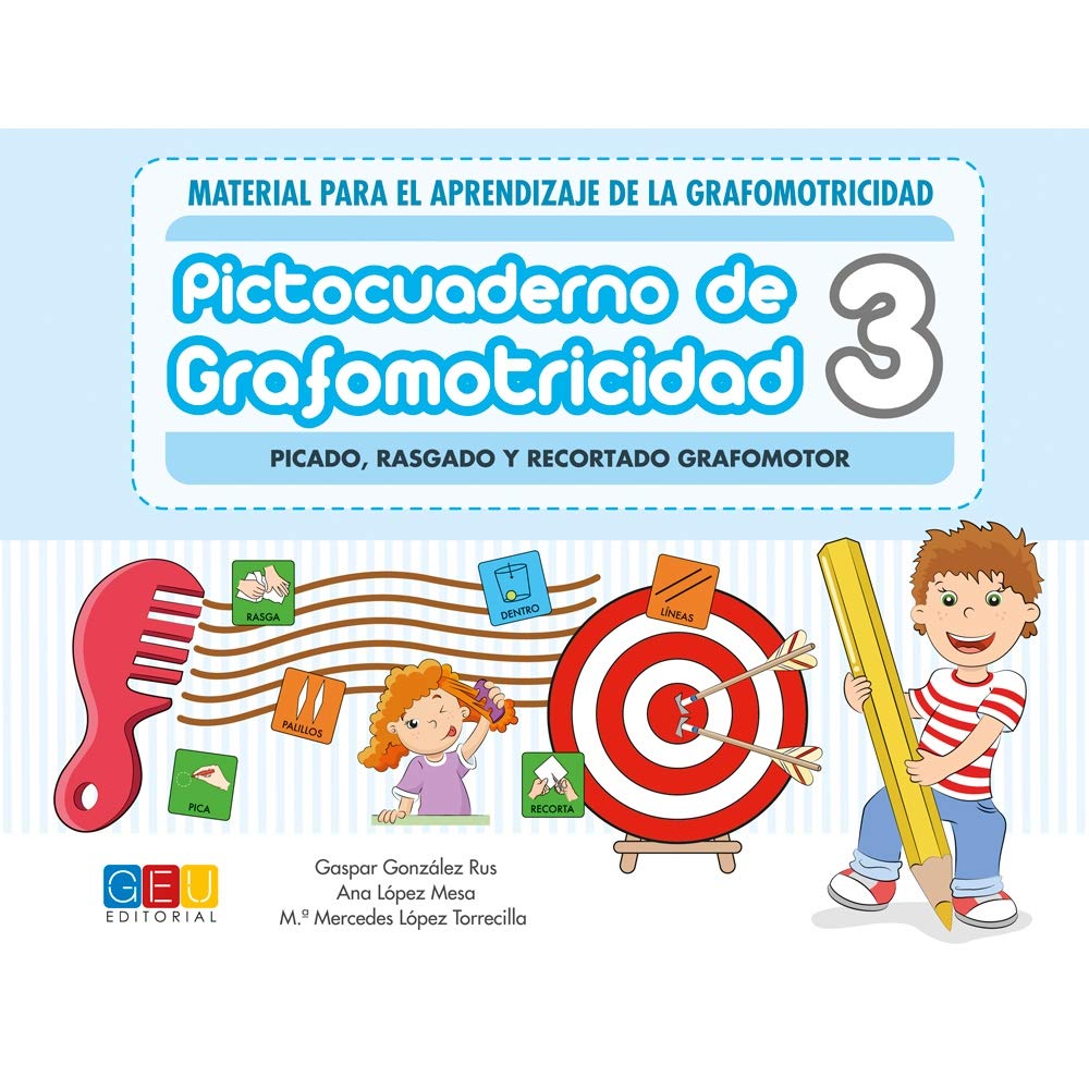 Libro: Pictocuaderno de Grafomotricidad 3