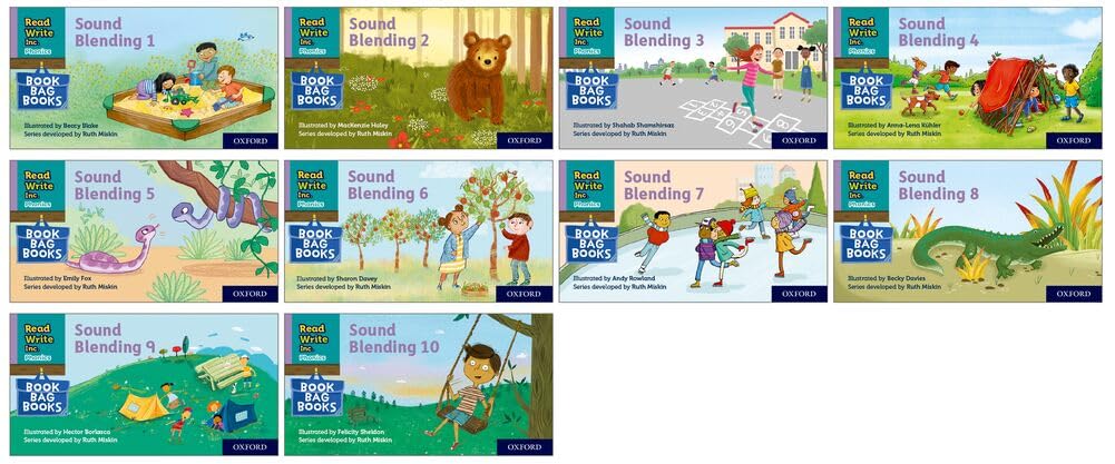Libro: (s/dev) Sound Blending Book Bag Mixed (pack Of 10) (Read Write Inc. Phonics Book Bag Books)