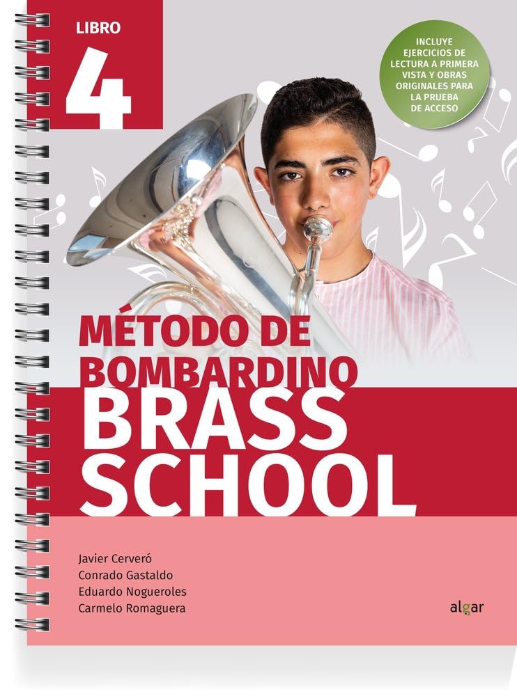 Libro: METODO DE BOMBARDINO 4 BRASS SCHOOL