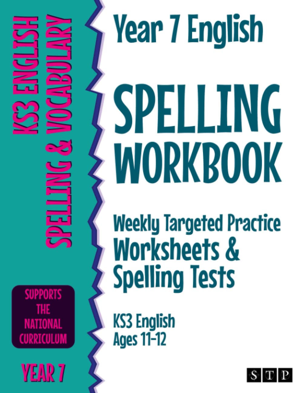 Libro: Year 7 English Spelling Workbook: Weekly Targeted Practice Worksheets & Spelling Tests (KS3 English Ages 11-12)
