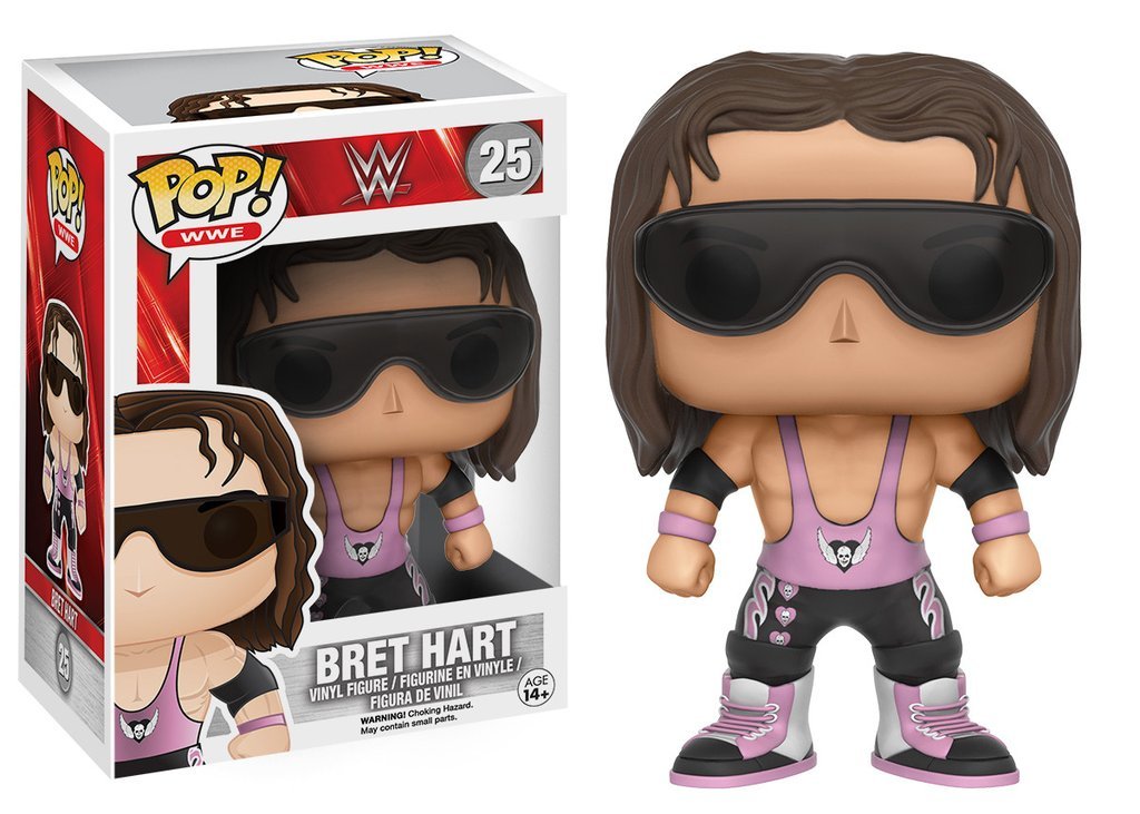 Funko POP WWE: Bret Hart Figura de Acción