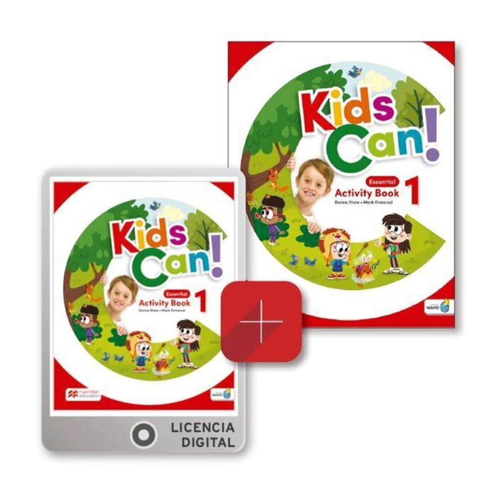 Libro: KIDS CAN! 1 Essential Activity and Digital Essential Activity