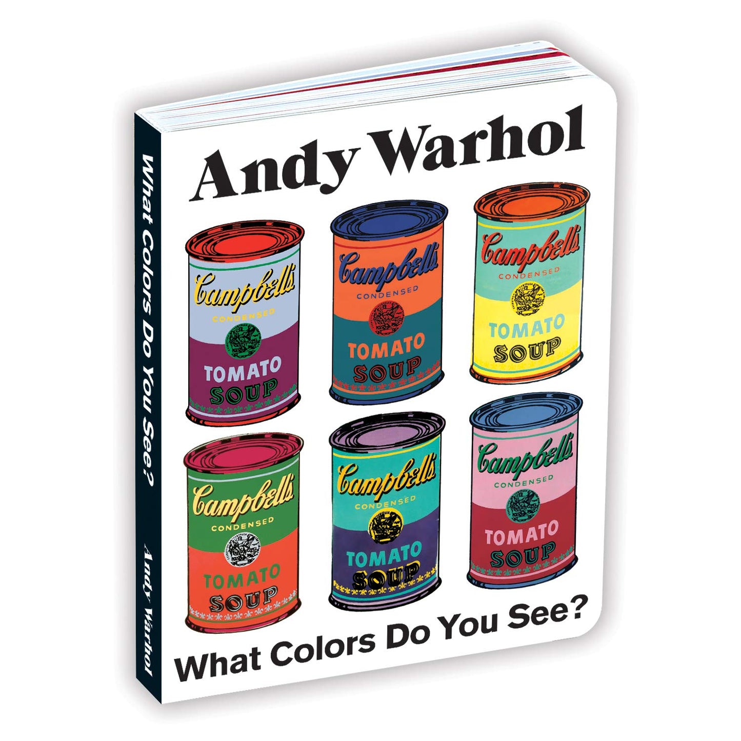 Libro: Andy Warhol What Colors Do You See? Board Book
