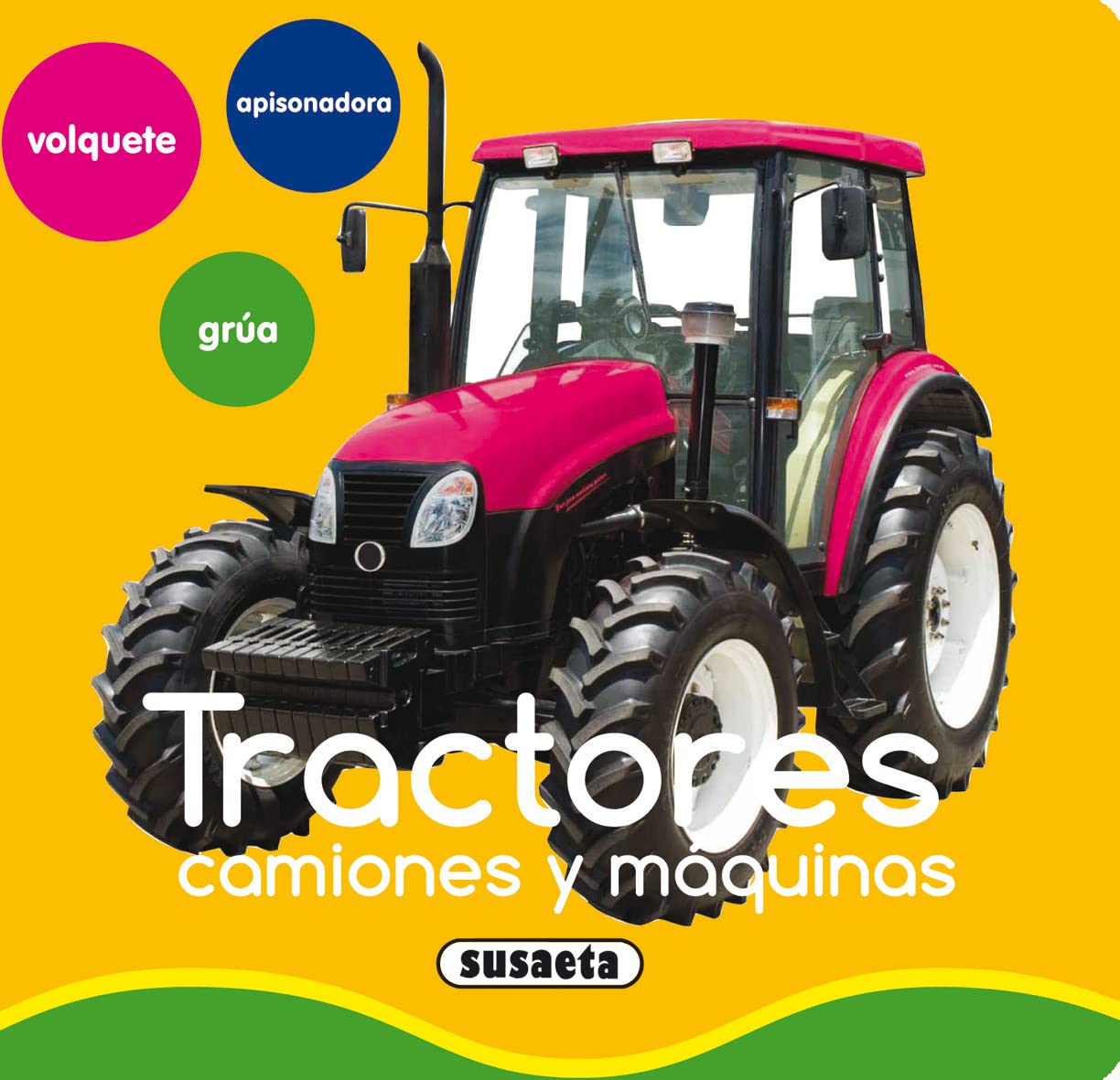 Libro: Tractores, camiones y máquinas (Mis primeras imágenes), la portada puede variar