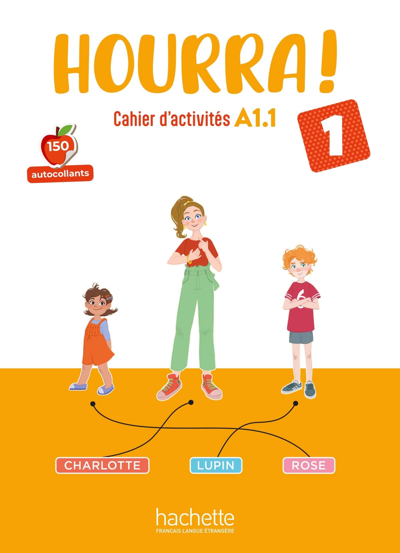 Libro: Hourra ! 1 - Cahier d'activités (A1.1)