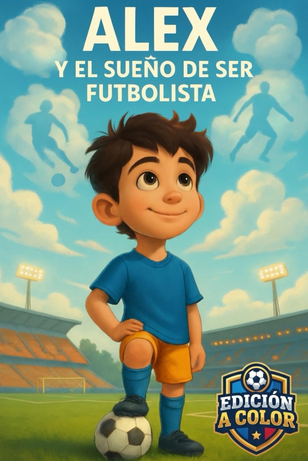Alex y el Sueño de Ser Futbolista: Una historia inspiradora de fútbol, amistad y confianza para niños de 6 a 10 años
