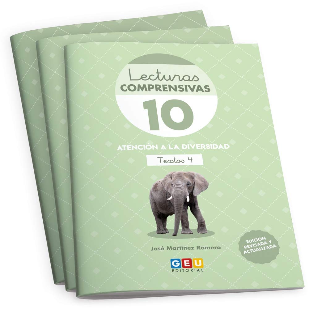 Libro: Pack Lecturas Comprensivas/ Editorial Geu/ 3º primaria/ mejora la Comprensión Lectora/ Recomendado Como Apoyo/ Actividades sencillas (Niños de 8 a 9 años)