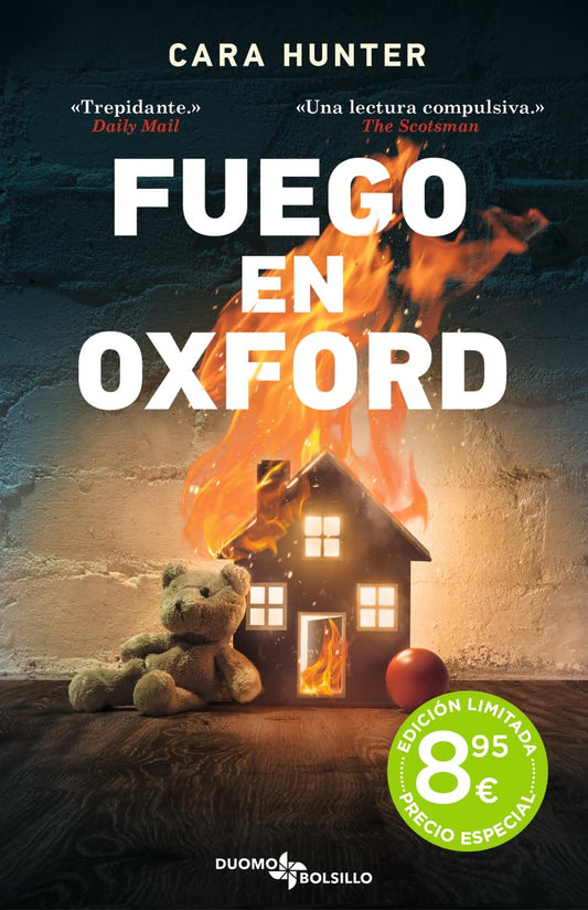 Fuego en Oxford: (Serie Adam Fawley 3) (Duomo Bolsillo)