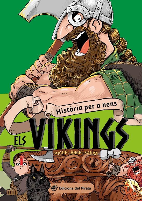 Libro: Història per a nens - Els vikings: Llibre dels vikings en català amb acudits! Llibres per a nens i nenes a partir de 10 anys.