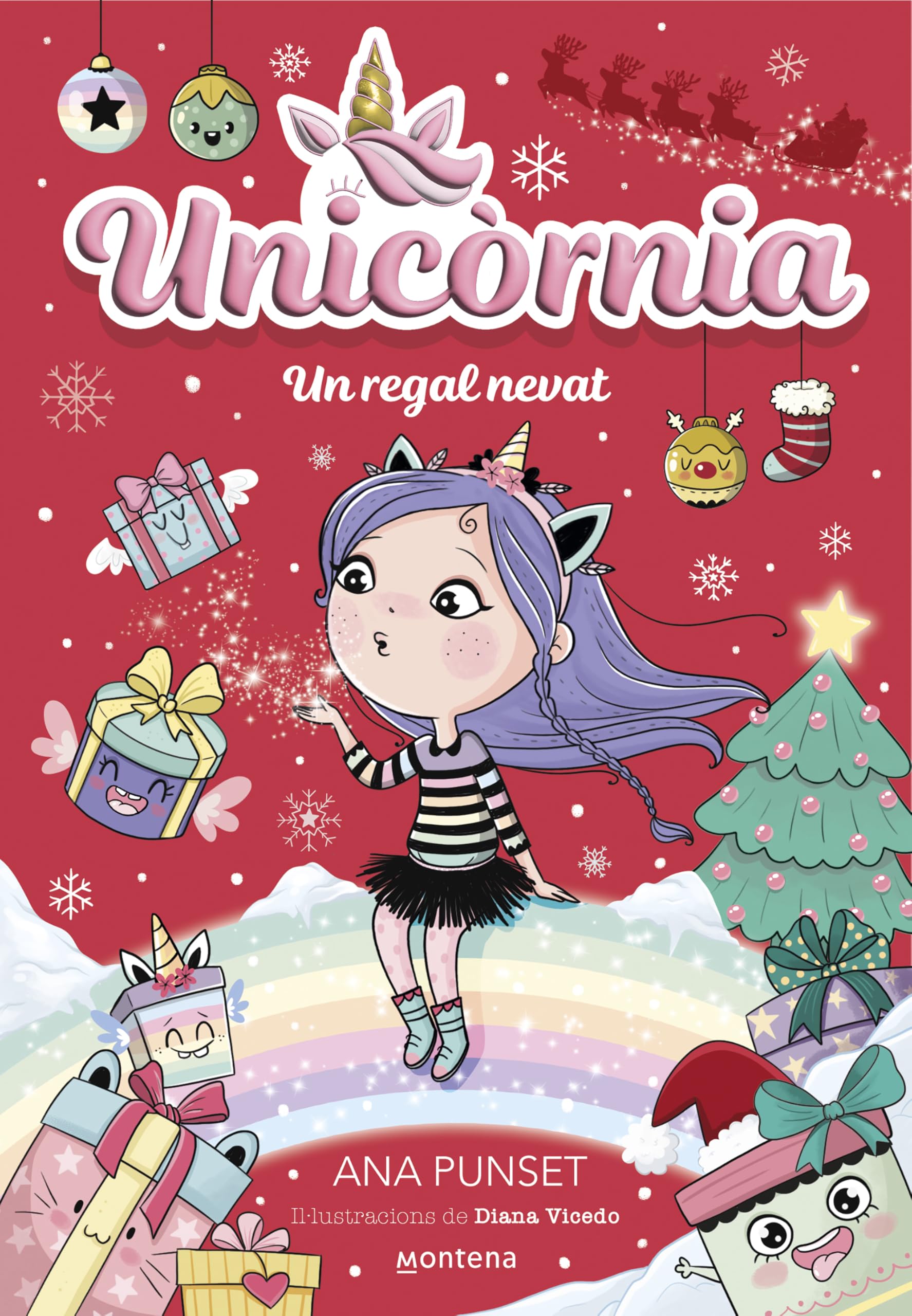 Libro: Unicòrnia 11 - Un regal nevat: Un llibre màgic amb purpurina a la coberta! (Univers Unicòrnia)