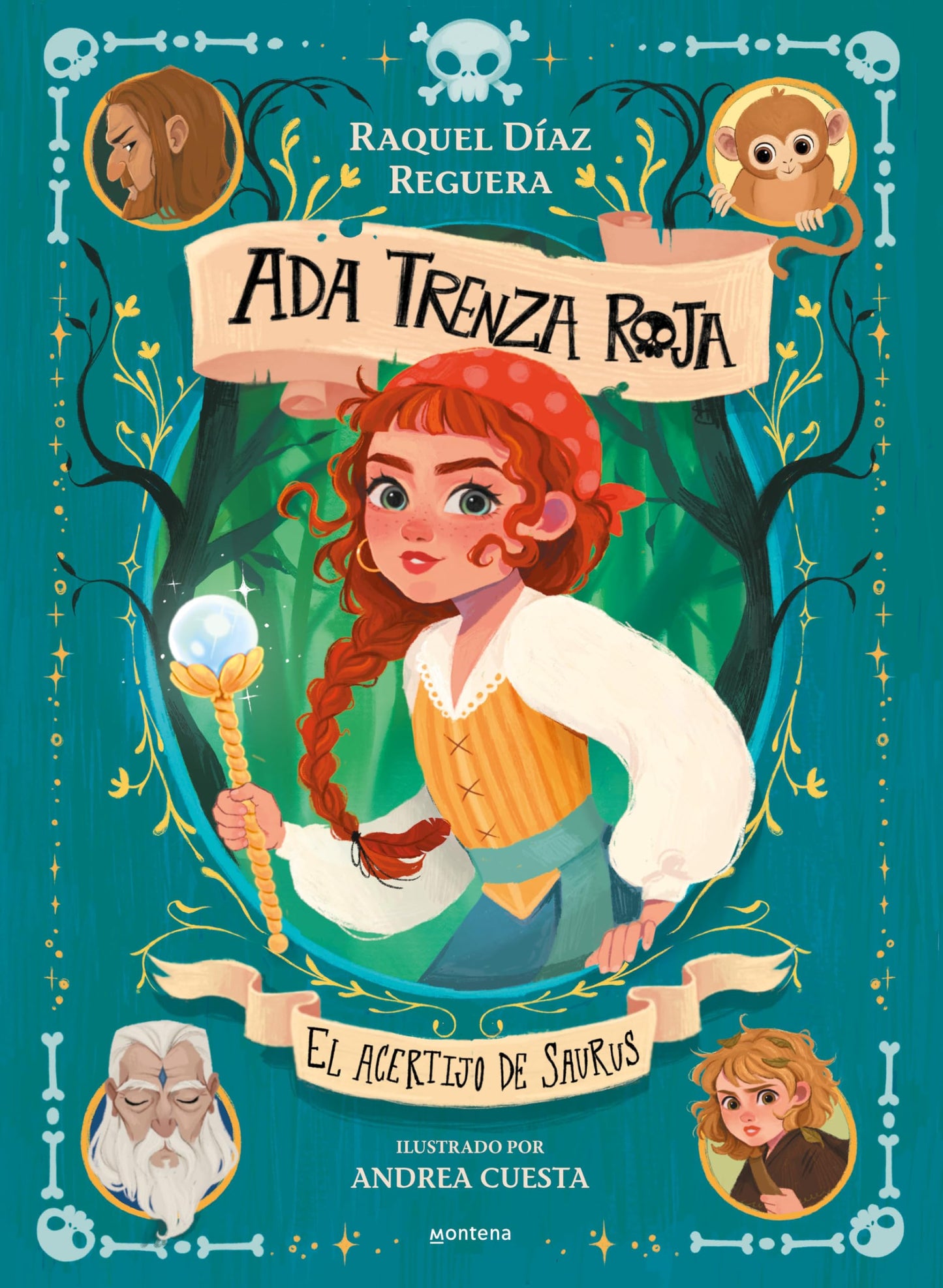 Libro: Ada Trenza Roja 2 - El acertijo de Saurus (Montena)