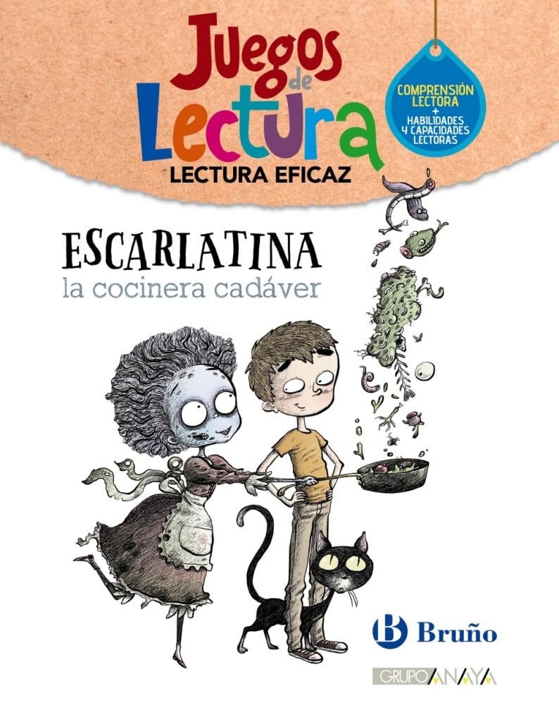 Libro: Escarlatina, la cocinera cadáver (Lectura Eficaz)