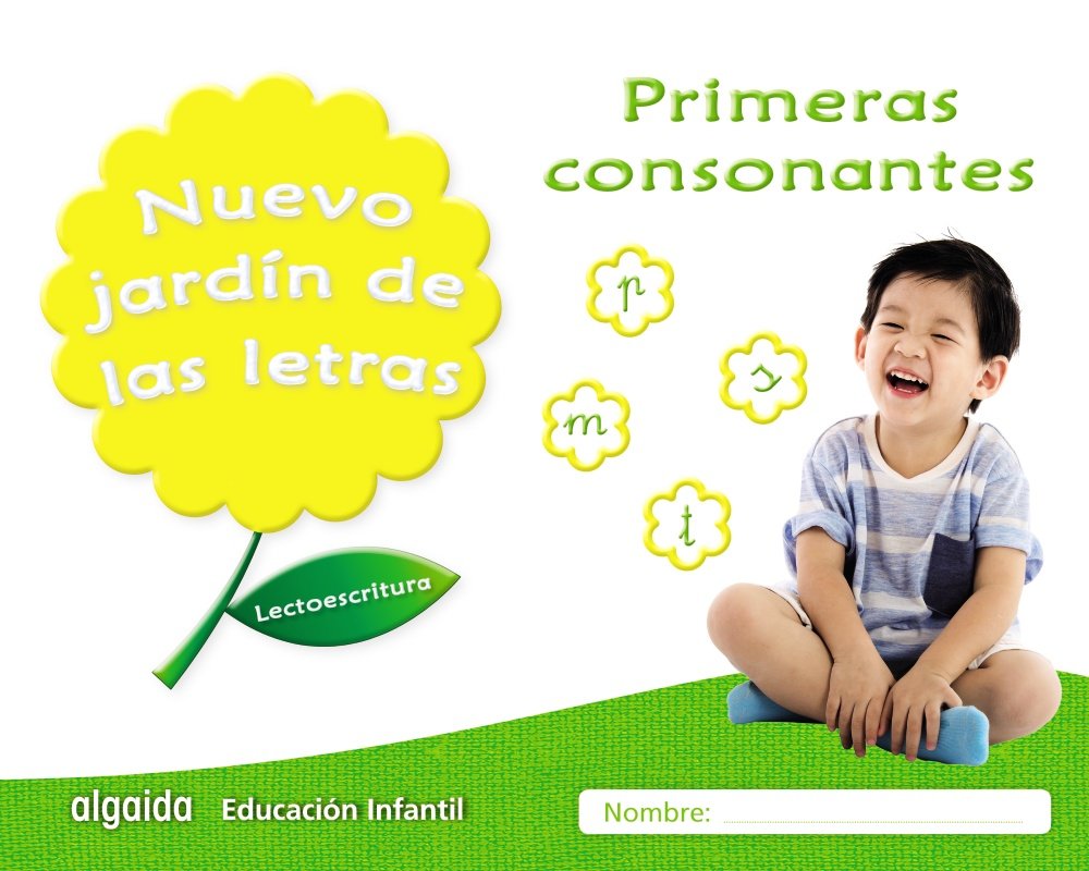 Libro: Nuevo jardín de las letras. Primeras consonantes