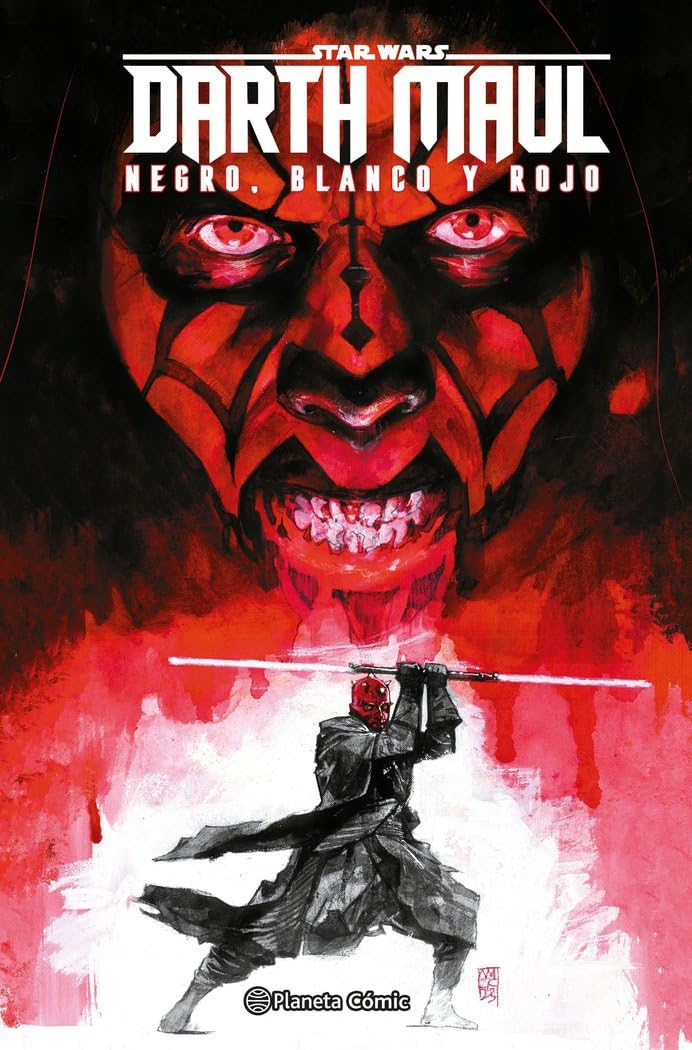 Libro: Star Wars Darth Maul: Blanco, negro y rojo (Star Wars: Cómics Tomo Marvel)