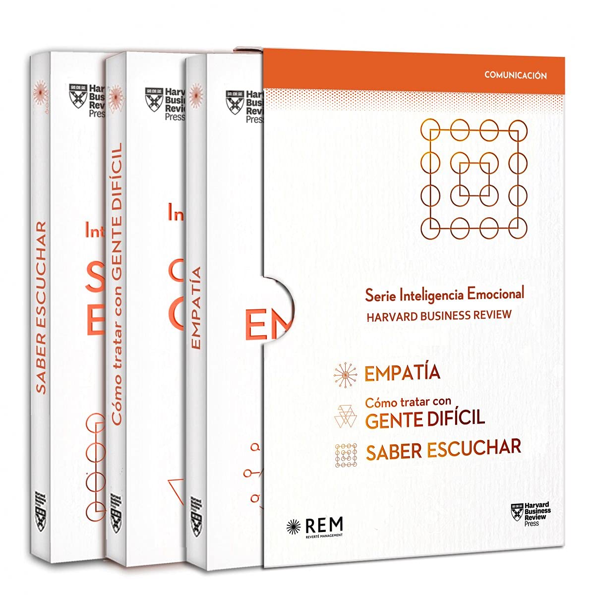 Libro: Serie Inteligencia Emocional HBR. Estuche Comunicación 3 Vols.: Cómo tratar con Gente Difícil, Empatía, Saber Escuchar (Slip Case Dealing with ... Empathy, Mindful Listening Spanish edition)