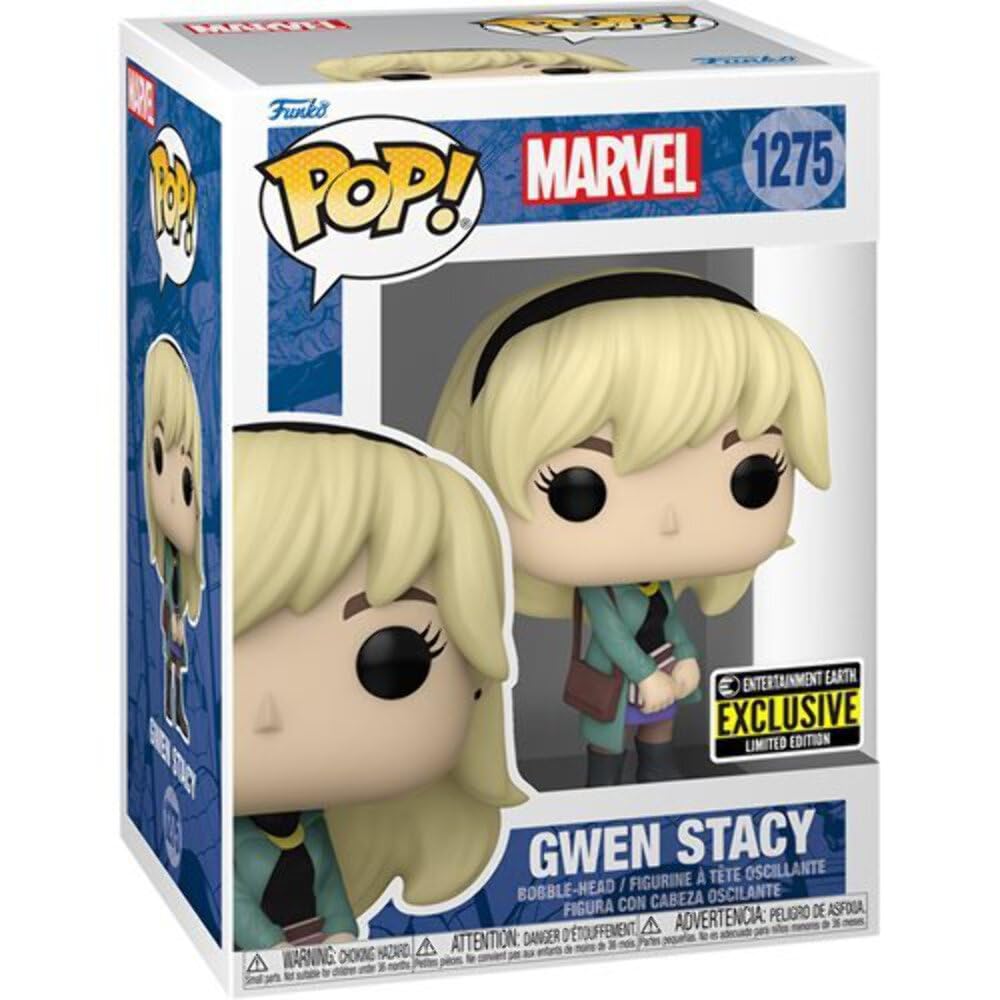 Funko Pop! Spider-Man Gwen Stacy Figura de Vinilo #1275 - Entertainment Earth Exclusivo