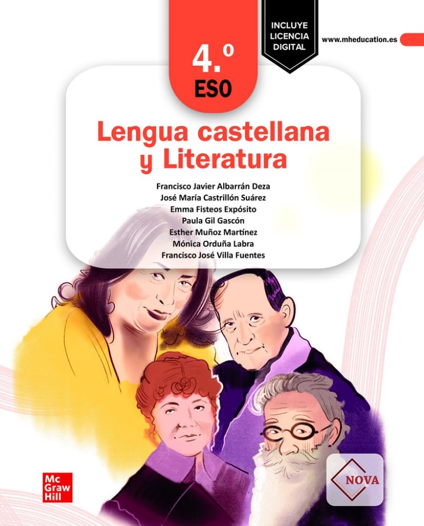Libro: Lengua castellana y Literatura 4º ESO. NOVA