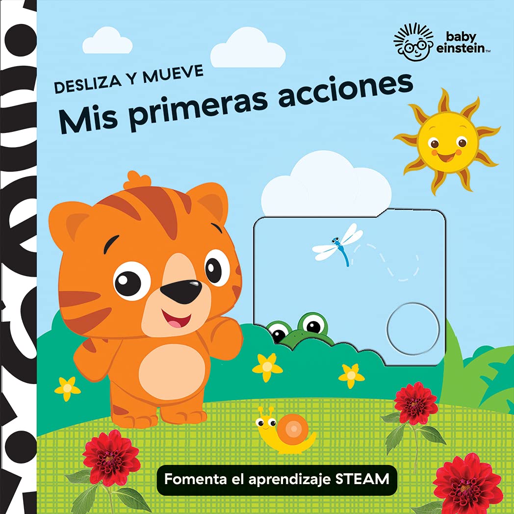 Libro: DESLIZA Y MUEVE. MIS PRIMERAS ACCIONES. BABY EINSTEIN
