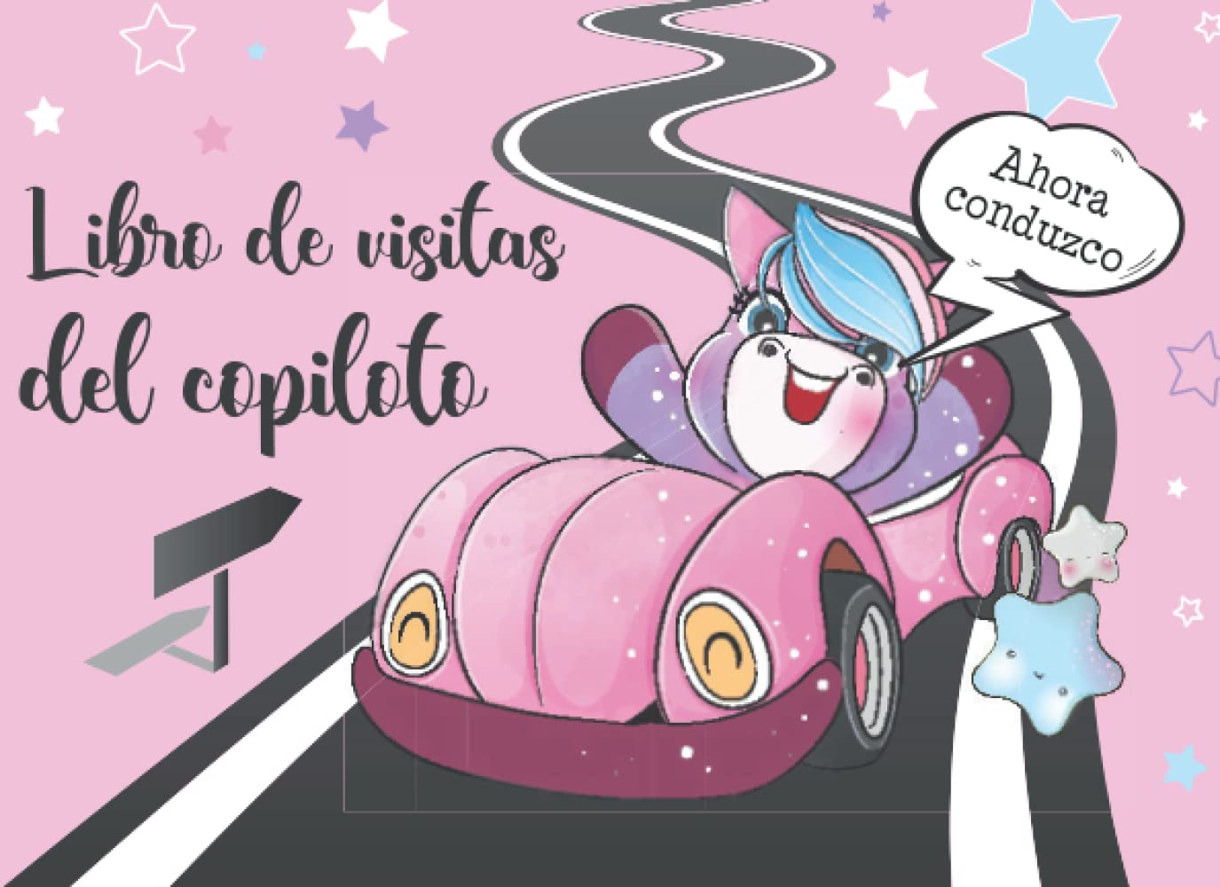 Libro de visitas del copiloto: idea de regalo divertida para el permiso de conducir aprobado | libro de visitas para rellenar para el coche | regalo ... conducir | motivo de llama (Spanish Edition)