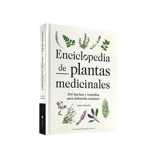 Enciclopedia de plantas medicinales: 560 hierbas y remedios para dolencias comunes (JARDINERIA Y PLANTAS DE INTERIOR)