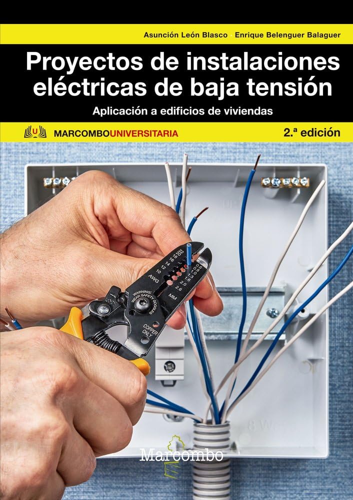 Libro: Proyectos de instalaciones eléctricas de baja tensión