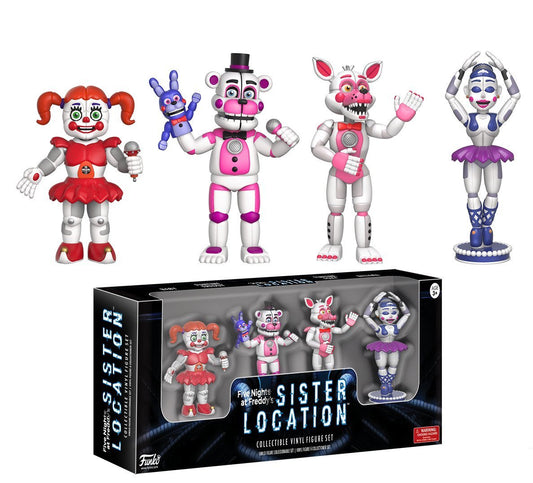 Funko 2" Figura de Acción Five Nights at Freddy's Sister Location Set 1 Figura de Acción