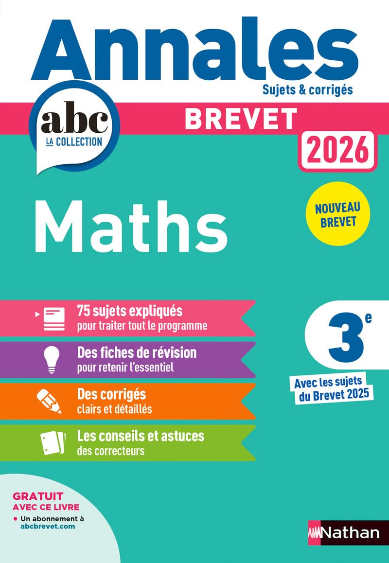 Libro: Mathématiques 3e