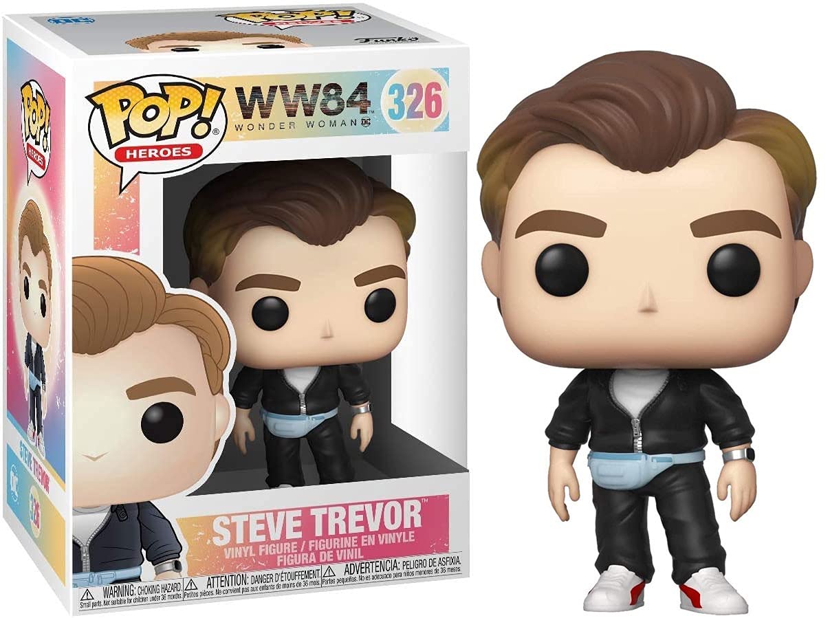 Funko Pop! Películas: Wonder Woman 1984 - Steve Trevor, Multicolor (46665)