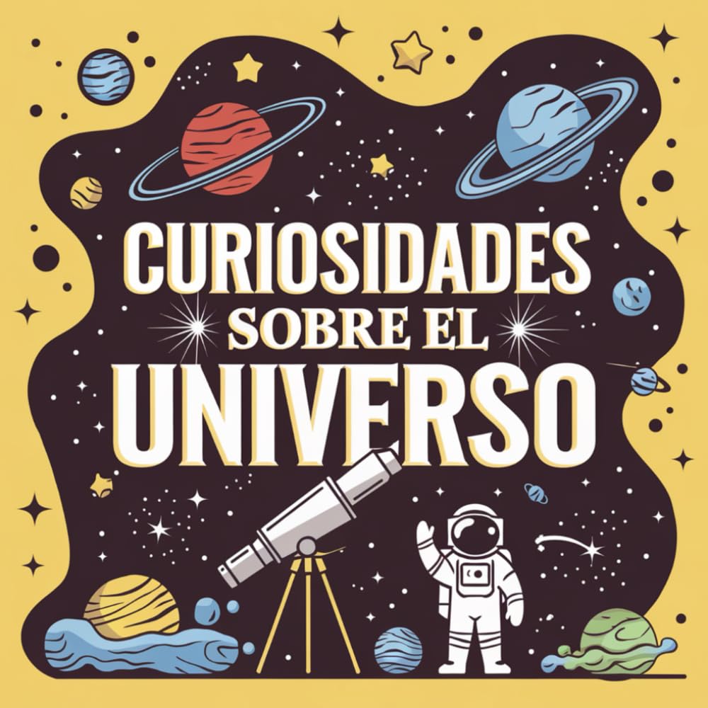Libro: Curiosidades sobre el universo: Más de 90 hechos sorprendentes sobre el espacio. Para niños y niñas curiosos de 9, 10, 11, 12, 13 y 14 años.